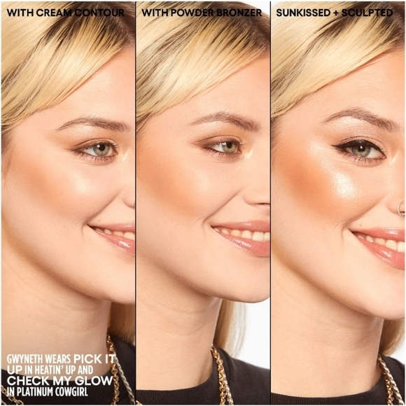 Super Hot GXVE Beauty by Gwen Stefani Pick It Up Contour & Bronzer Duo BNIB - Picture 2 of 11